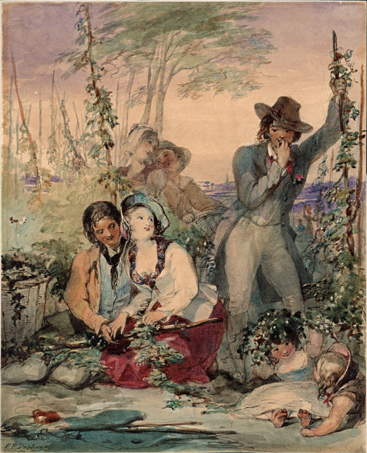 Francis Philip Stephanoff (1788-1860) 19th Century Watercolour Painting