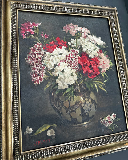 Joyce Platt (1920-2010) Oil Painting - The Lustre Jug 1940