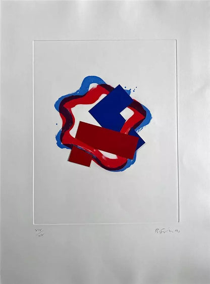 Richard Smith (1931-2016) - Pencil Signed Screenprint & Aquatint - 1991 - 19/20