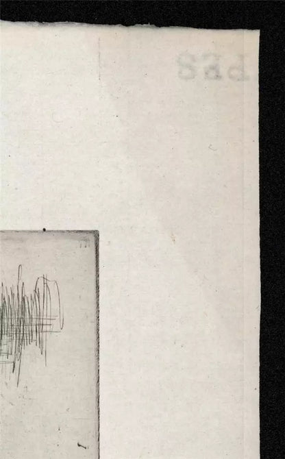 Mortimer Luddington Menpes (1855-1938) Signed Etching - Man On Donkey Mexico