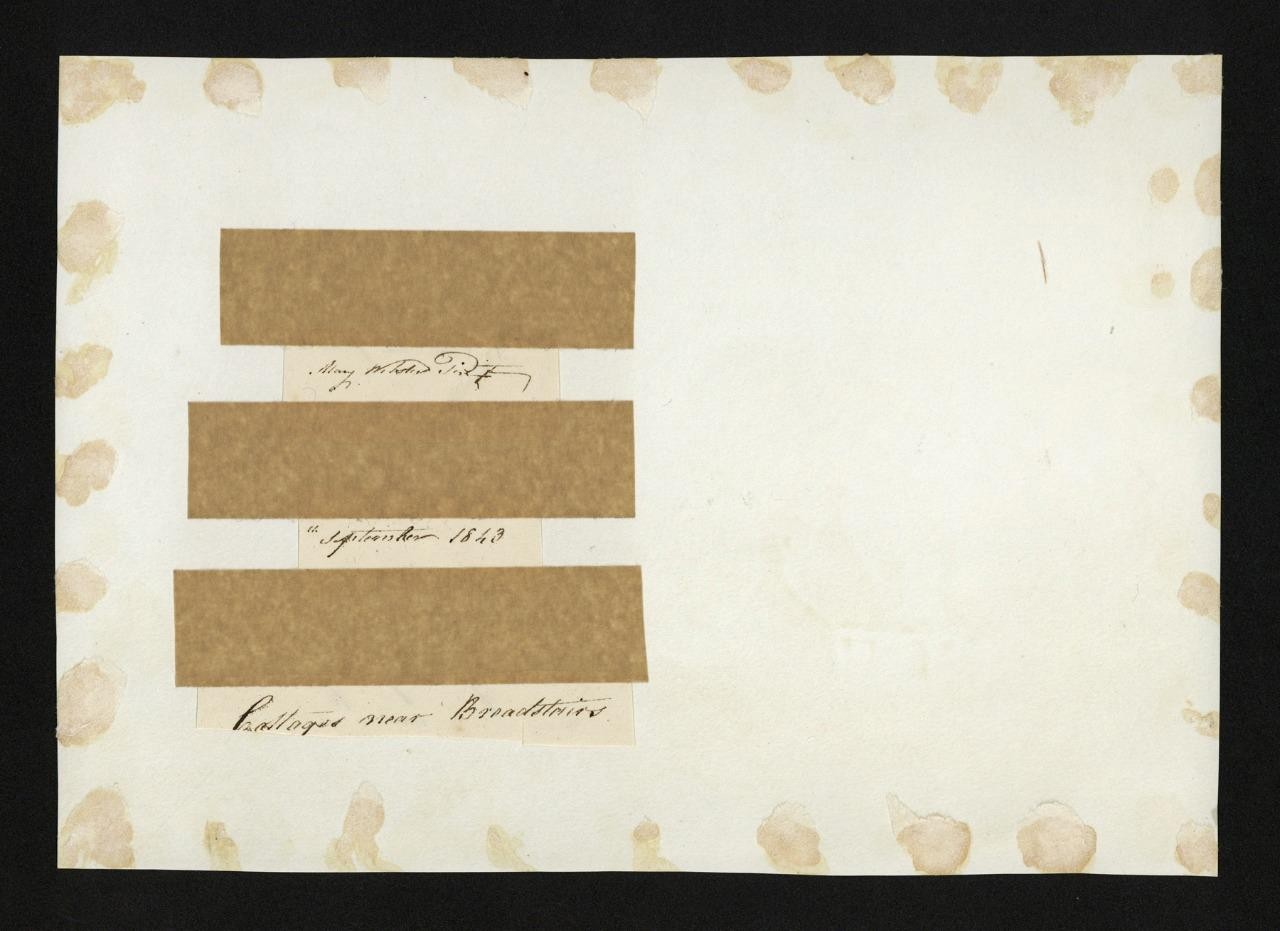 Mary Webster (1794-1883) Watercolour Painting - Cottages Near Broadstairs 18434