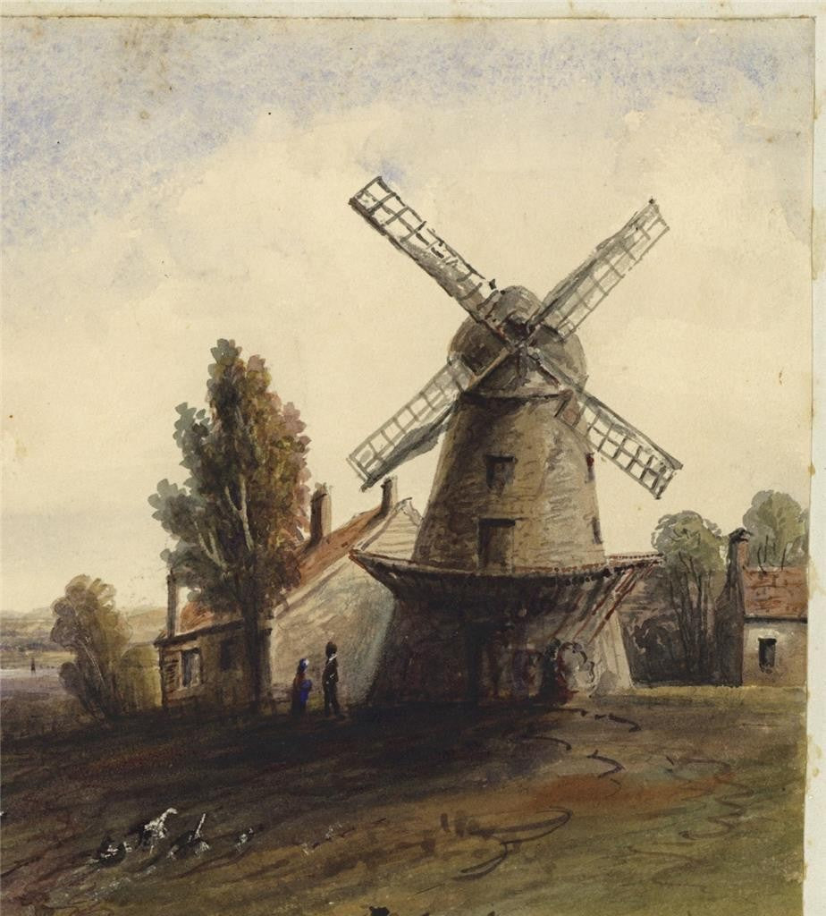 Mary Webster Watercolour Painting Plumstead Woolwich - Greenwich - London 18389