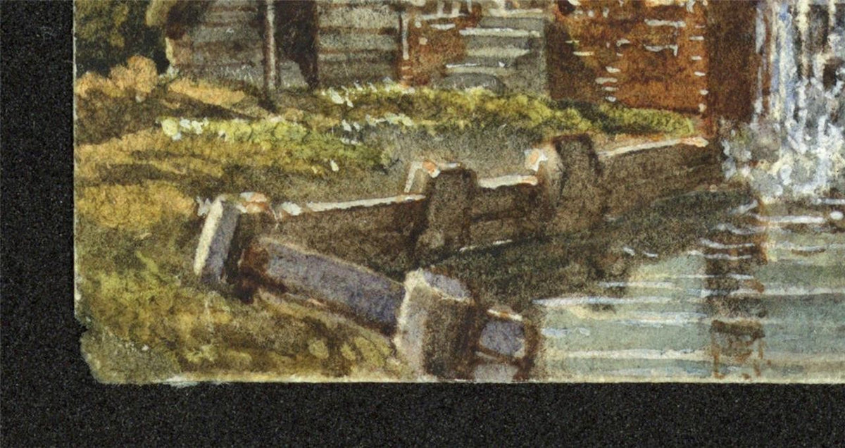 Style Of Samuel Prout - Miniature Watercolour Painting - 19th Century - 52