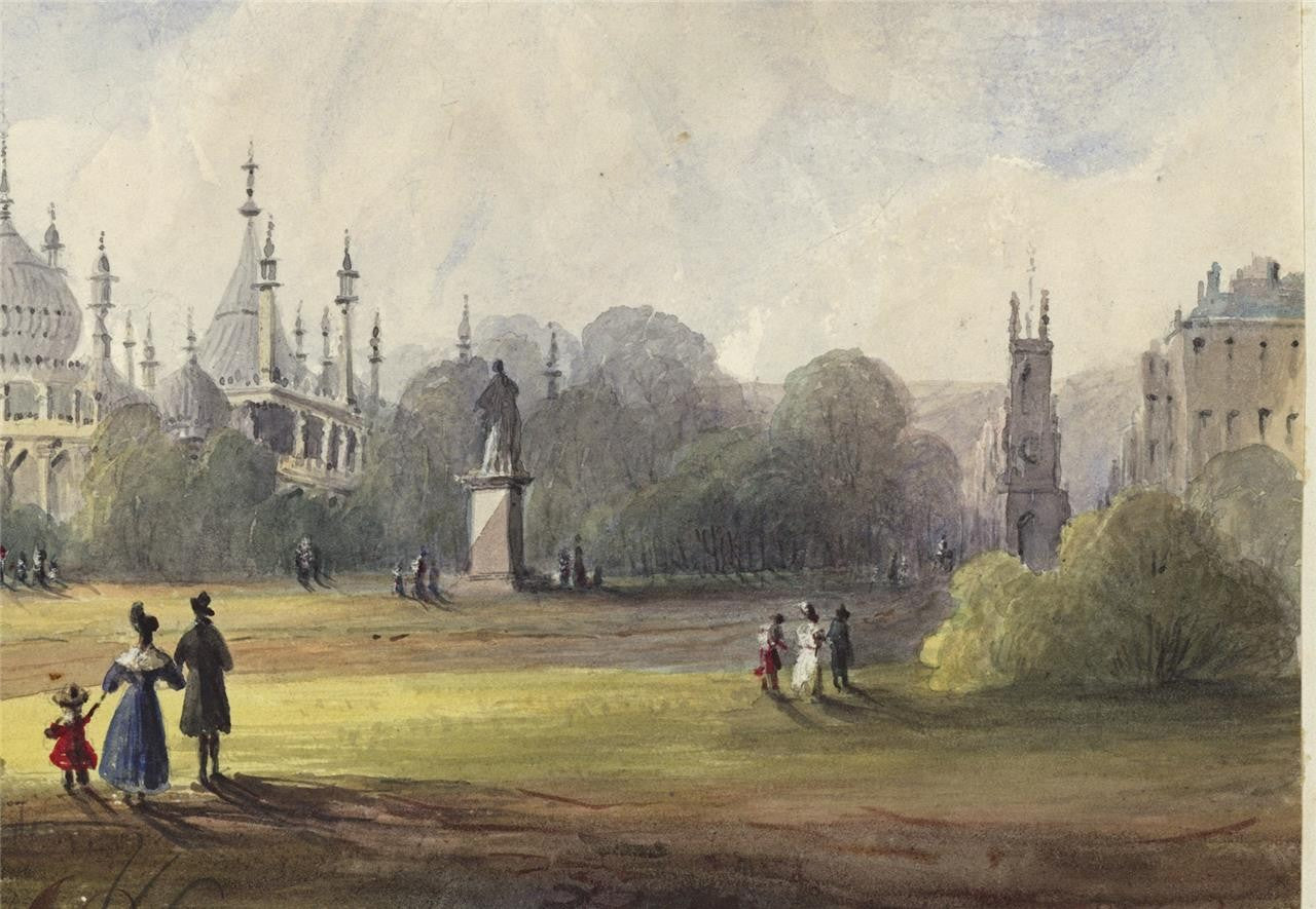 Mary Webster (1794-1883) - Watercolour Painting - Royal Pavilion Brighton 18386