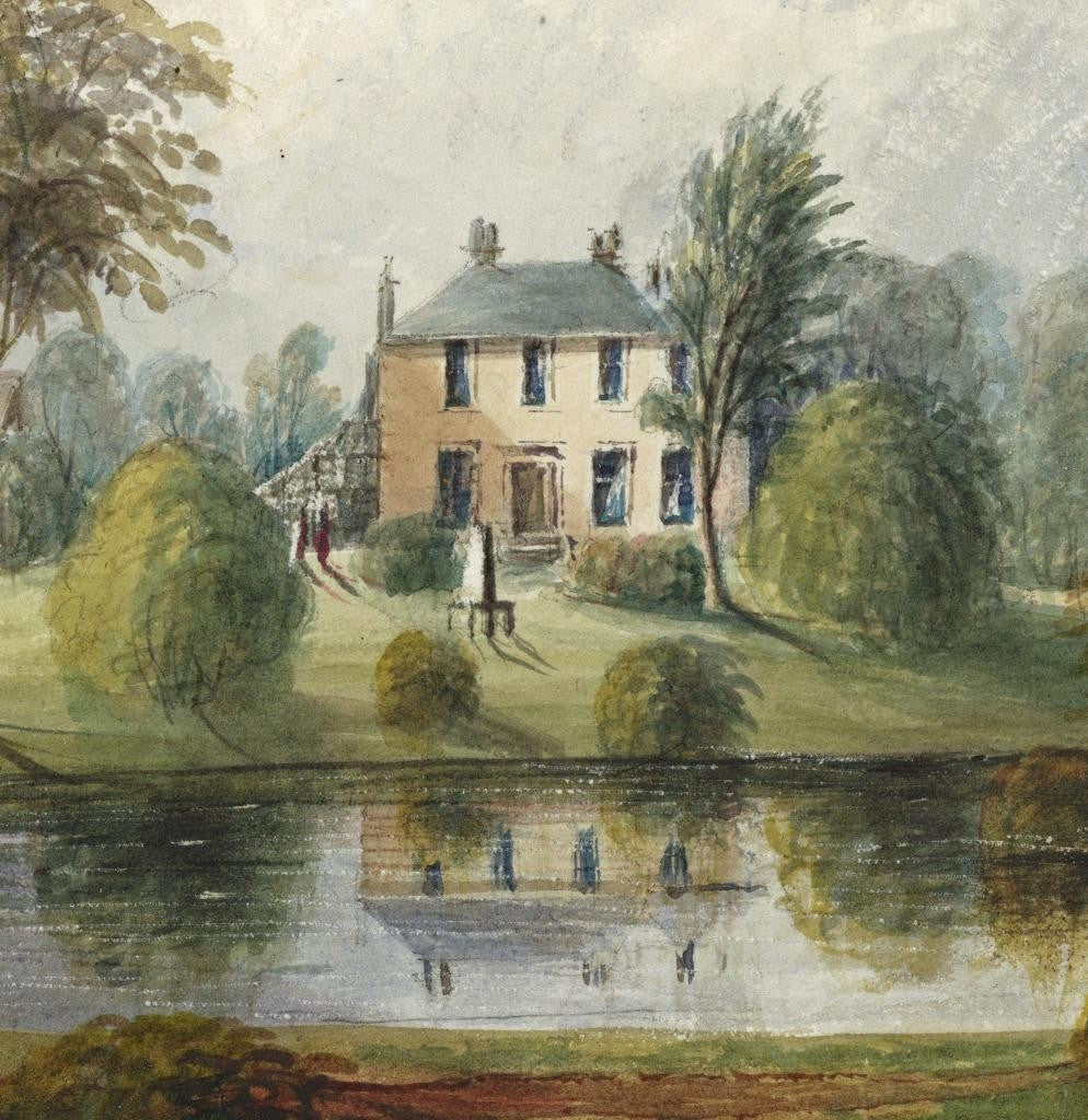 Mary Webster (1794-1883) Watercolour Painting Perrymount Sydenham London 18498