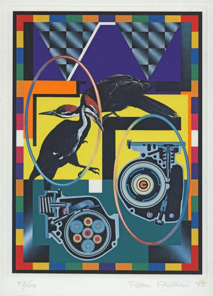 Peter Phillips - Pencil Signed Screenprint - Untitled 19734