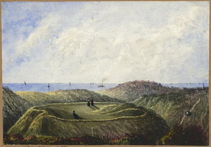 Mary Webster (1794-1883) Watercolour Painting Beeston Regis Heath Near Cromer0