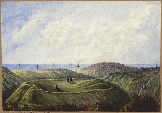Mary Webster (1794-1883) Watercolour Painting Beeston Regis Heath Near Cromer0