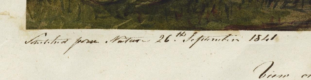 Mary Webster (1794-1883) Watercolour Painting - View On Harrow Road London 18413