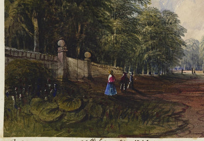 Mary Webster (1794-1883) Watercolour Painting - View On Harrow Road London 18418