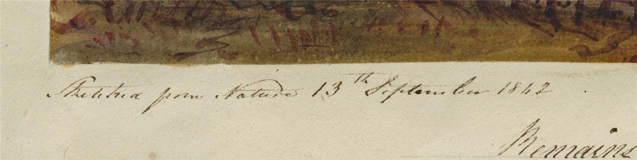 Mary Webster (1794-1883) Watercolour Painting - Michelham Abbey Priory 18423