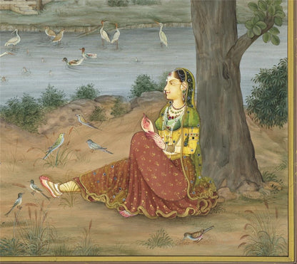 Naina Kumari - Gouache Painting - Indian / Contemporary / Mughal Style5