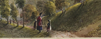 Mary Webster (1794-1883) - Watercolour Painting Dowdeswell Near Cheltenham 18405