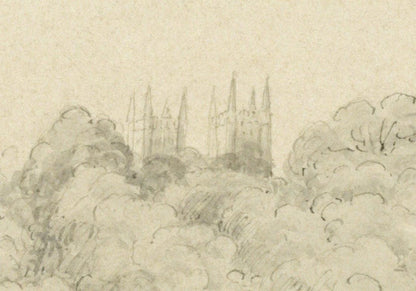 James Wilcox (1778-1865) Watercolour Painting - St James's Park London 18443
