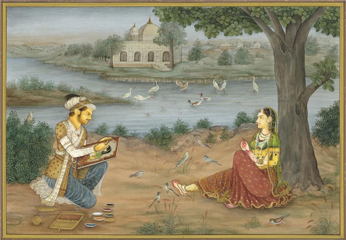 Naina Kumari - Gouache Painting - Indian / Contemporary / Mughal Style3