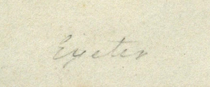 Style Of Samuel Prout Exeter Miniature Watercolour Painting 19th Century3