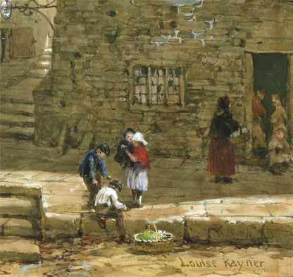 Louise Rayner (1832-1924) - Watercolour Painting - South Petherton Somerset3
