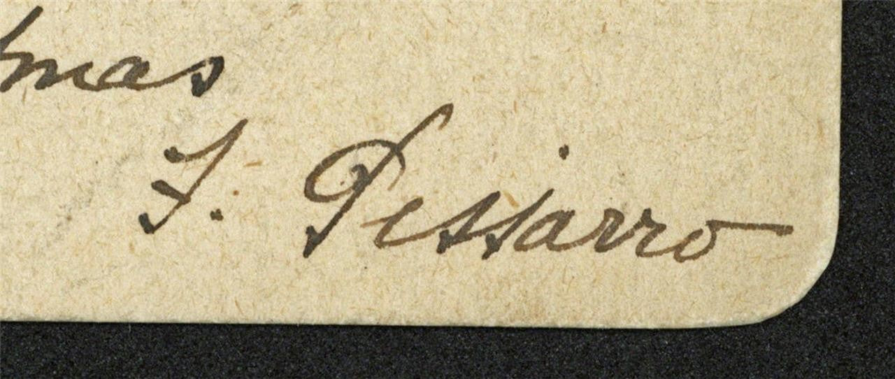 F Pissarro - Small Signed Woodcut - Glen-Mor 19172