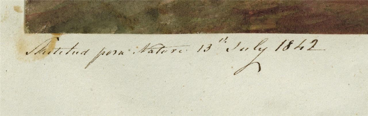 Mary Webster (1794-1883) Watercolour Painting Soldiers In Hyde Park London 18424