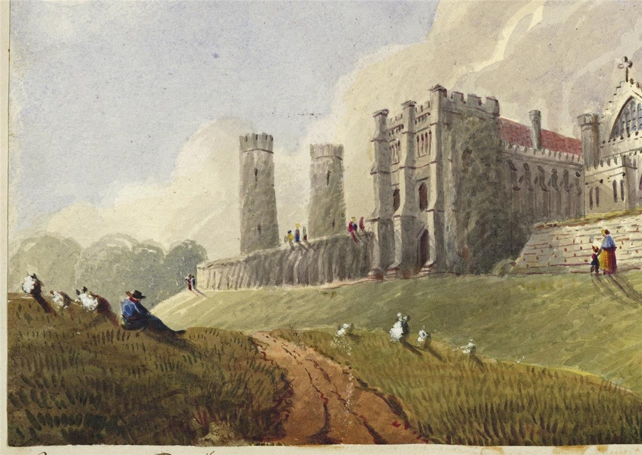 Mary Webster (1794-1883) - Watercolour Painting - Battle Abbey 18425