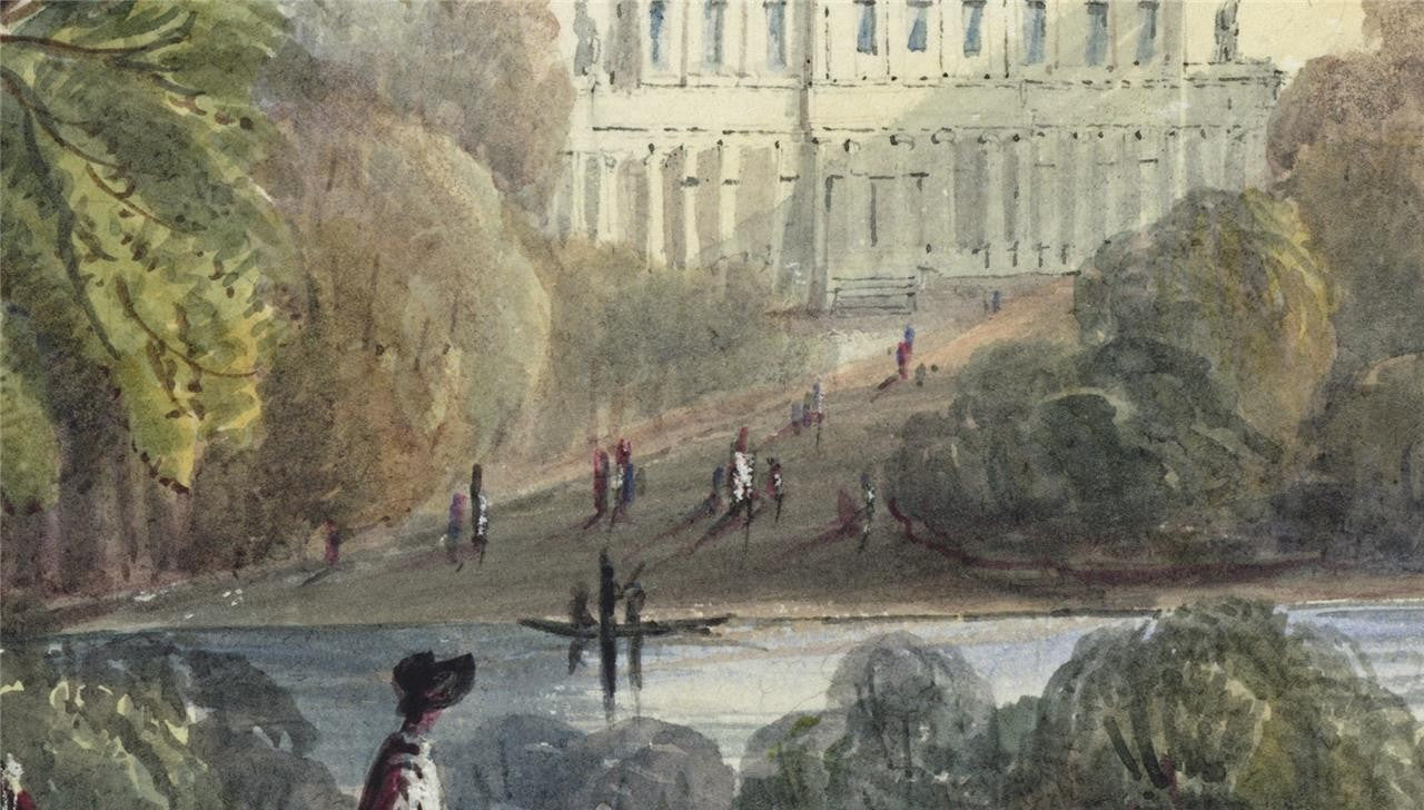 Mary Webster (1794-1883) Watercolour Painting Pittville Cheltenham 18408