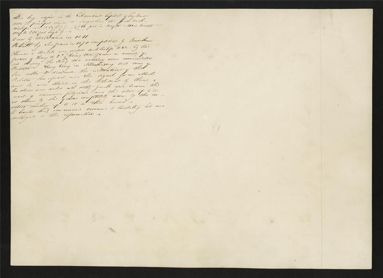 Mary Webster (1794-1883) - Watercolour Painting - Canterbury Cathedral 18439