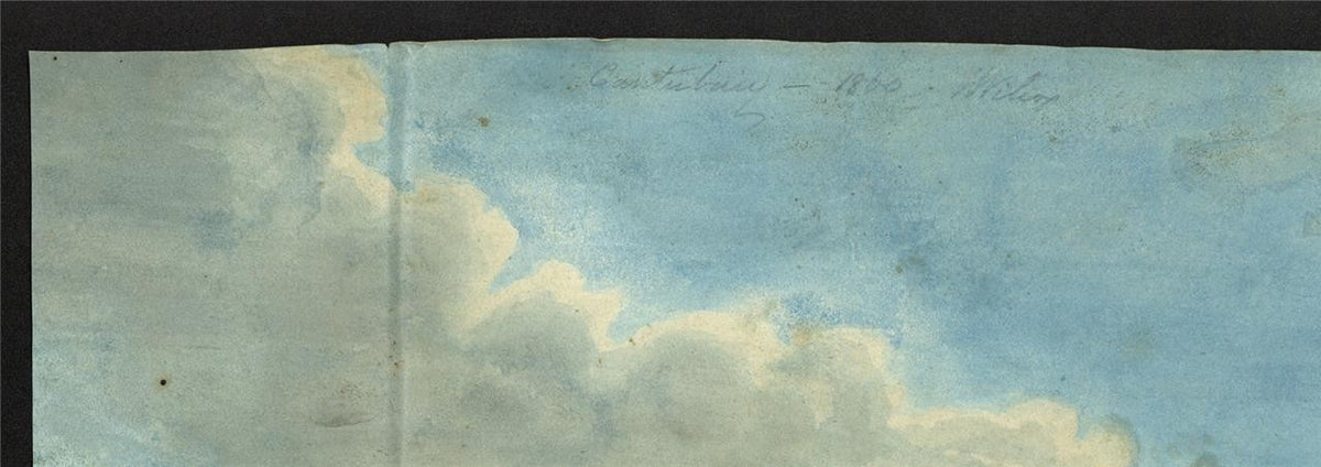 James Wilcox (1778-1865) Watercolour Painting - Canterbury 180017
