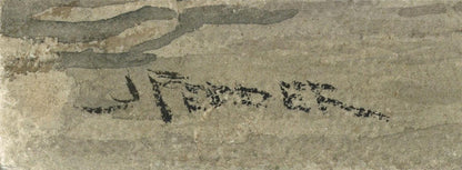 John Pedder (1850-1929) Watercolour Painting Odney Weir Cookham Berkshire2