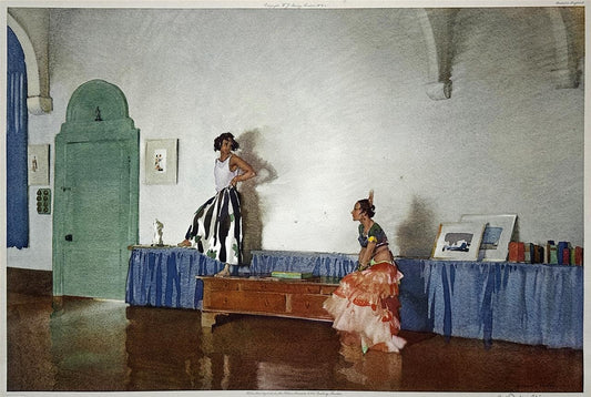 William Russell Flint - In My Studio - Signed Limited Edition Print - 19380
