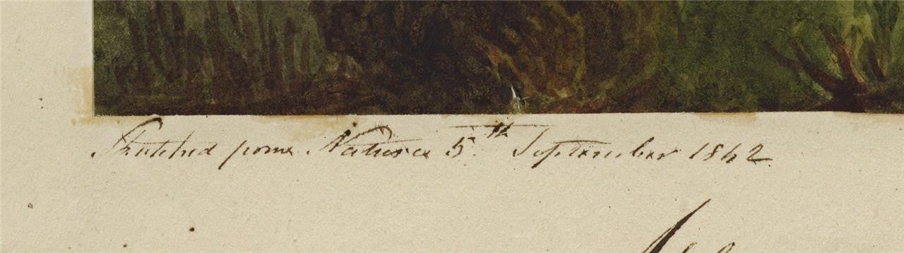 Mary Webster (1794-1883) - Watercolour Painting - Ashburnham Park Sussex 18423