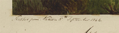 Mary Webster (1794-1883) - Watercolour Painting - Ashburnham Park Sussex 18423
