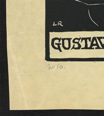 Ludovic-Rodo Pissarro (1878-1952) Signed Wood Engraving - Gustave Flaubert5