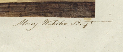 Mary Webster (1794-1883) Watercolour Painting Richmond London 18412