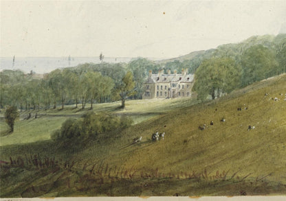 Mary Webster (1794-1883) - Watercolour Painting - Compton Place Eastbourne 18427