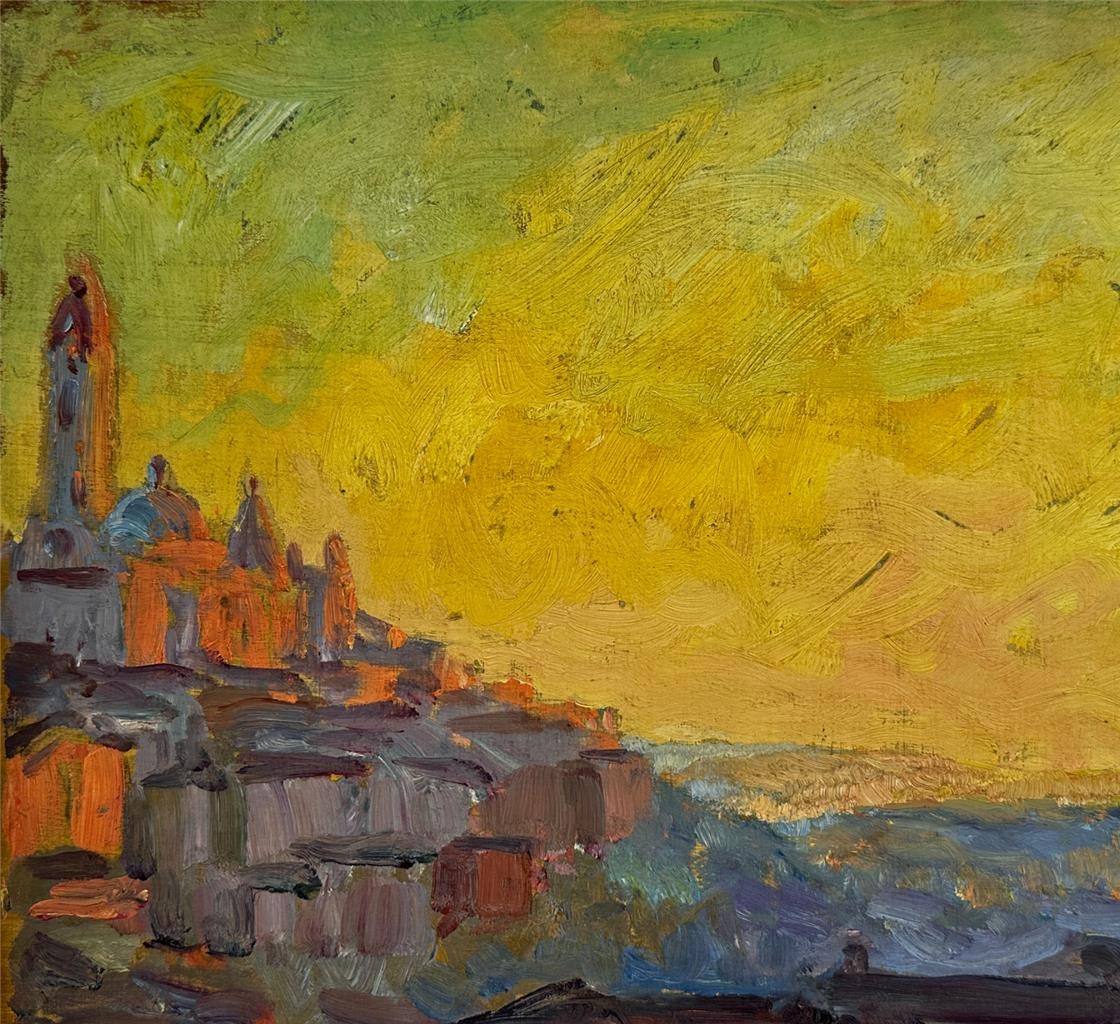 William Samuel Horton (18651936) Oil Painting  Impressionist Continental Scene3