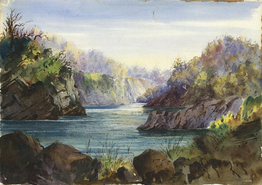 Kalagarh India 1907 - Watercolour Painting - Arthur Herbert Hussey (1863-1923) 40