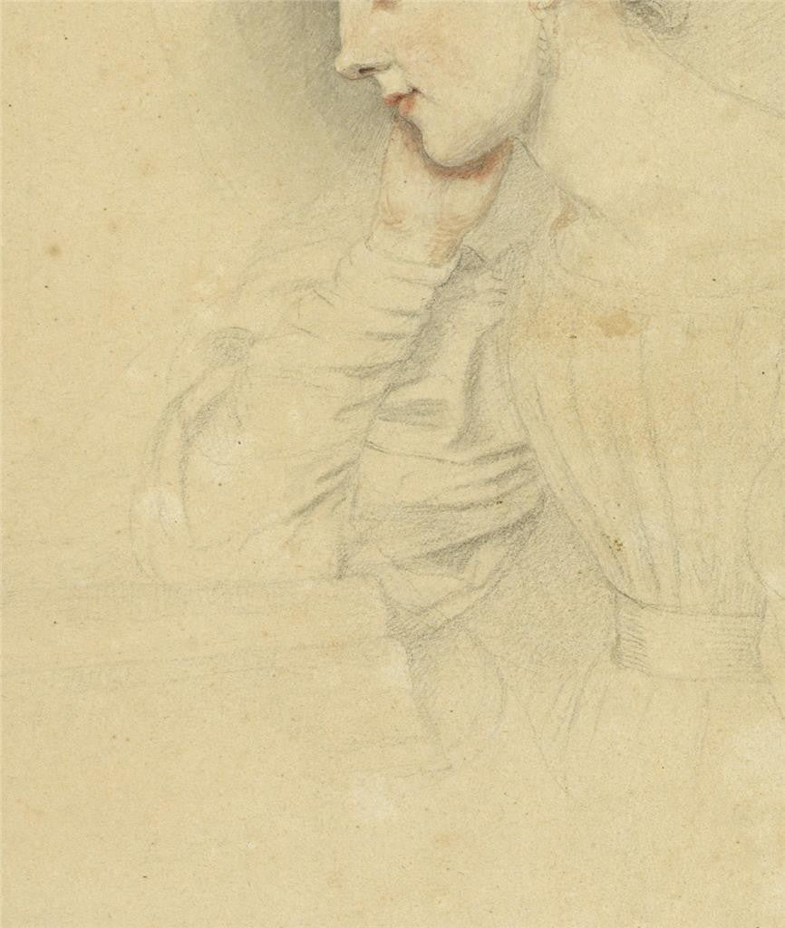 Isaac Wane Slater (1784-1836) Watercolour Painting Portrait Of A Lady 18319