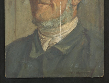 Harry Robert Mileham (1873-1957) Oil Painting - Portrait Of A Gentleman 19075