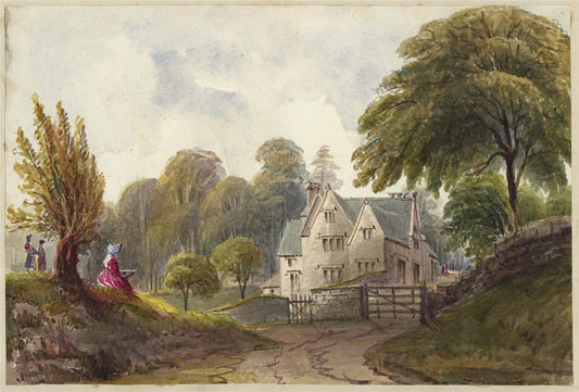 Mary Webster (1794-1883) Watercolour Painting - Possibly Gloucestershire c18400