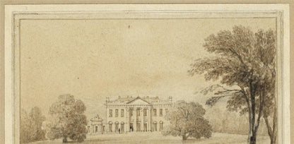 John Preston Neale (1780-1847) Watercolour Painting Silwood Park Berkshire4