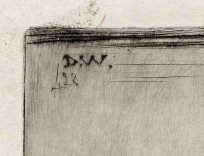 David Waterson (1870-1954) Signed Etching - Portrait Of Mr Gardiner Brechin 19224