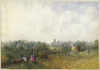 Mary Webster (1794-1883) Watercolour Painting - St Peter's Broadstairs Kent 18430