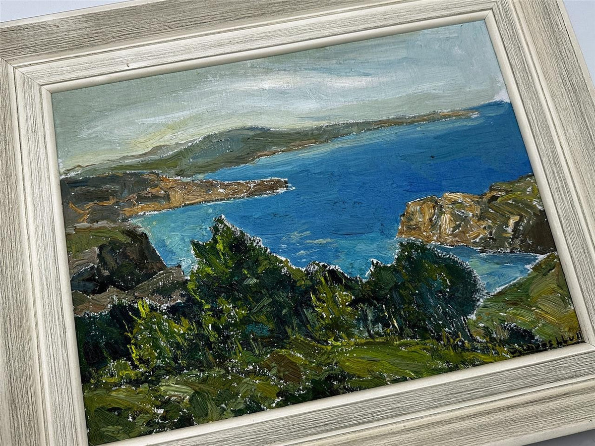 Joan Vives Llull (1901-1982) - Oil Painting - Coastal Landscape4