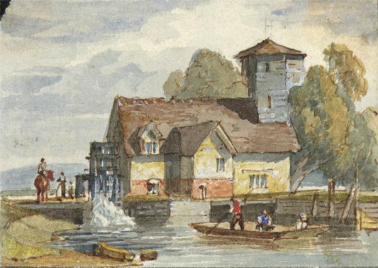 Style Of Samuel Prout - Miniature Watercolour Painting - 19th Century - 120
