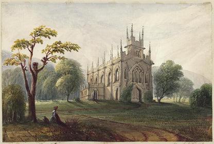 Mary Webster Watercolour Painting Sudeley Chapel Gloucestershire 18400