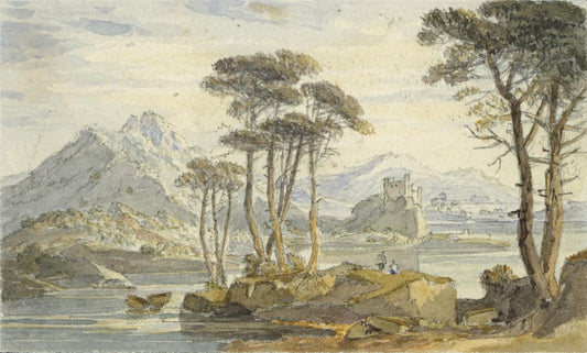 Style Of Samuel Prout - Miniature Watercolour Painting - 19th Century - 100