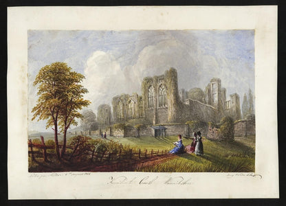 Mary Webster (1794-1883) Watercolour Painting - Kenilworth Castle Warwickshire1