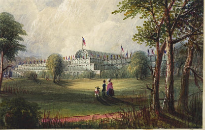 Mary Webster - Watercolour Painting Great Exhibition 1851 - Hyde Park London6