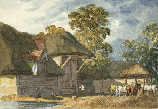 Style Of Samuel Prout - Miniature Watercolour Painting - 19th Century - 40