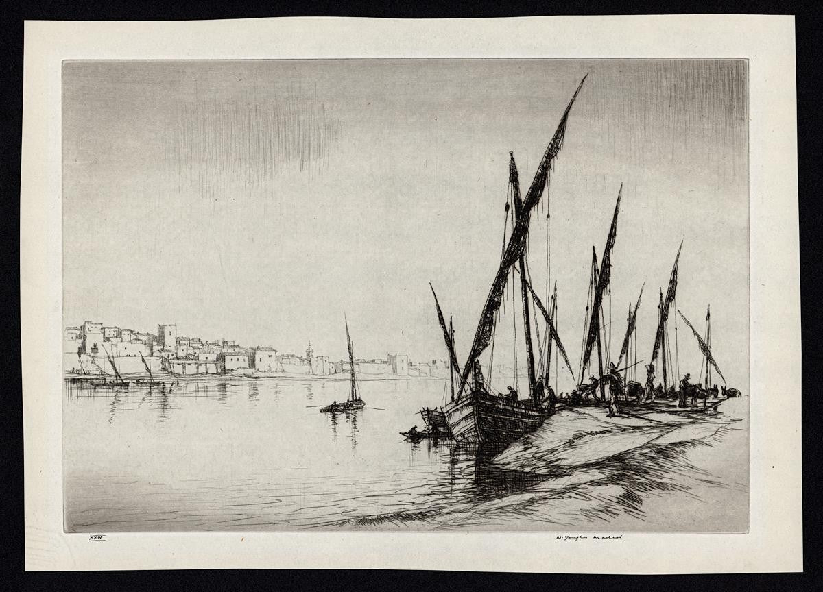 William Douglas Macleod (1892-1963) Signed Etching - Spanish River Scene3